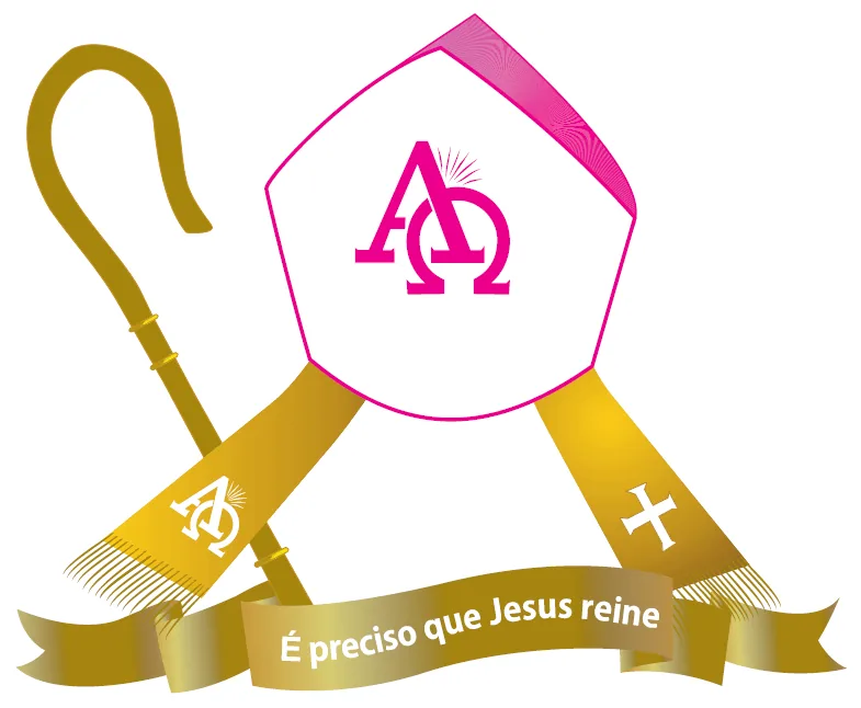 Dom António Moiteiro, bispo de Aveiro, durante a partilha da sua mensagem pastoral aos fiéis da diocese.