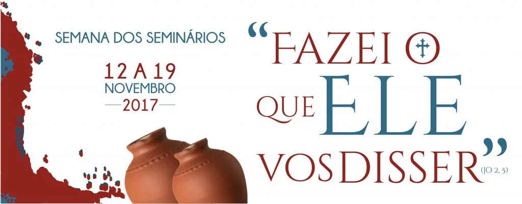 Seminaristas e sacerdotes reunidos em oração para celebrar a Semana dos Seminários em Portugal.